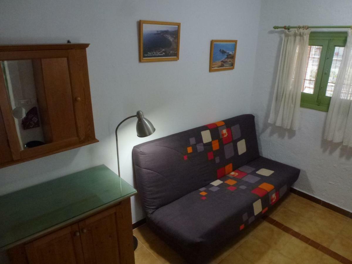 Hotel Camping Albergue Tau San José Esterno foto